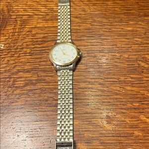 Q&Q Silver and White Men's Watch
